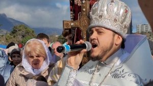 Крестный ход крещение