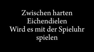 Rammstein - "Spieluhr" mit Untertitel lyrics Karaoke