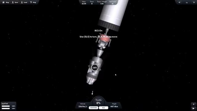 Spaceflight Simulator 1:1 Saturn V replica, normal solar system mission (no sound) смотреть онлайн