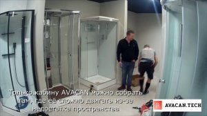 https://avacan.tech/ - Сборка изнутри (внутренняя сборка) душевой кабины Avacan K401S (byBoris)