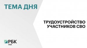 Башкортостан вошёл в Топ-5 регионов по трудоустройству участников СВО