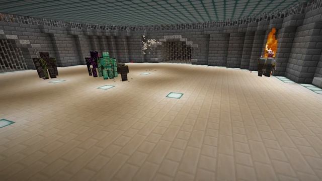 All Golems VS Speciall Zombie, Illager Army! Minecraft mob battle! смотреть онлайн