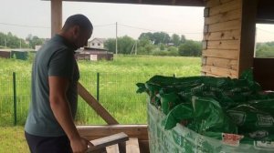 2 сортный брус или синева и чернота на брусе. Страшно ли это и как повел себя брус через год