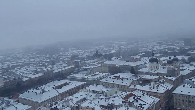 ЛЬВОВ 7.1.16 Г.ВИД С БАШНИ НА РАТУШЕ смотреть онлайн