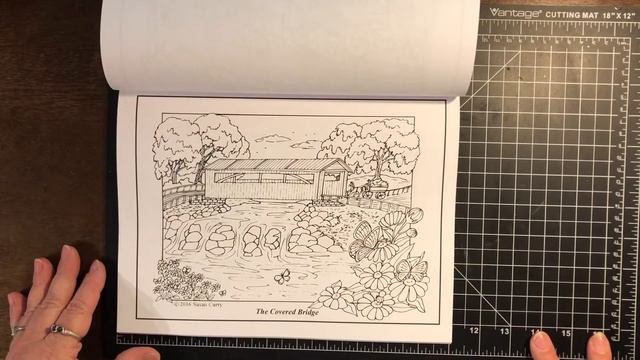 Adult Coloring Book Flip-Thru: Living on Memory Lane by Susan Curry смотреть онлайн