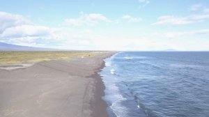 Петропавловск-Камчатский. Тихий океан. Халактырский пляж 24.09.2020 г.