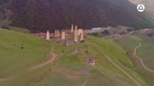 Утро. Ингушские башни.