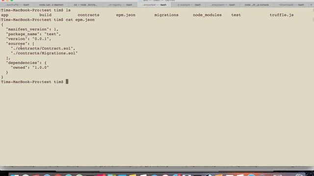 Truffle + EthPM POC