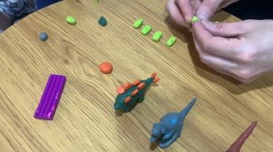 ЛЕПИМ ДИНОЗАВРА АНКИЛОЗАВРА