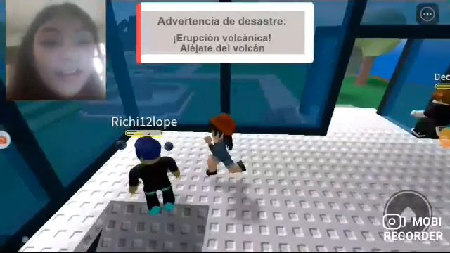 Mi primer video con Soy Nacho Game-Roblox Natural disaster survival Josefina♡♡