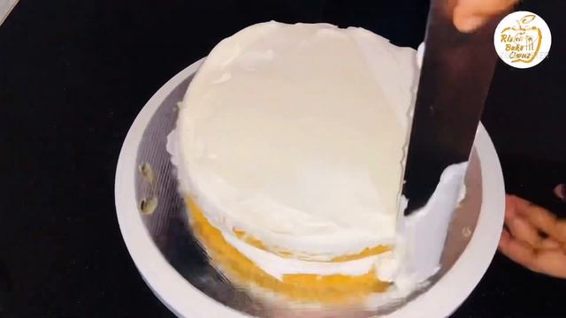 Mango Truffle Cake |1 kg cake | അടിപൊളി Mango Cake തയ്യാറാക്കിയാലോ | смотреть онлайн