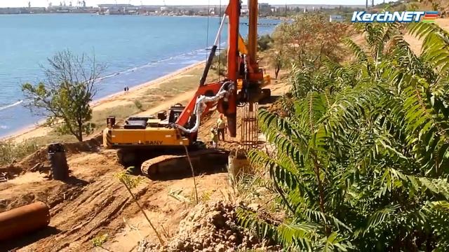 На аршинцевском склоне уже бетонируют сваи смотреть онлайн
