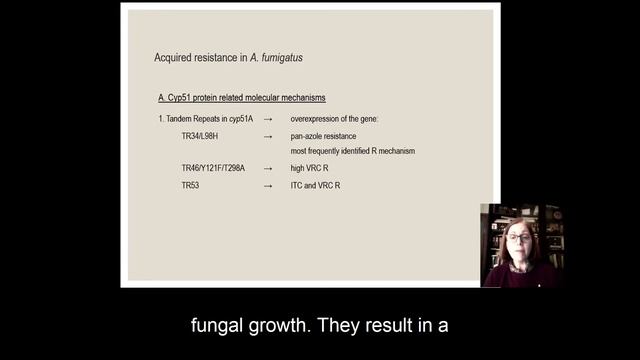 Dolores Pinheiro – Acquired azole resistance in Aspergillus смотреть онлайн