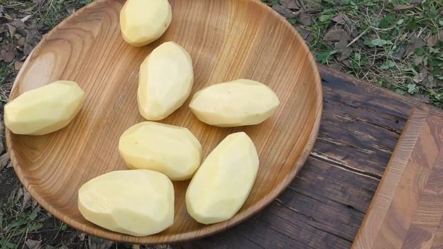 Можливо, найкраща їжа для вегетаріанців! Смажена картопля з грибами. смотреть онлайн