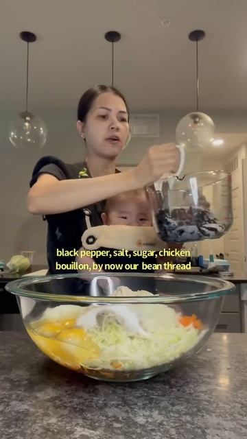 I made turkey eggrolls for my toddler’s teacher!
