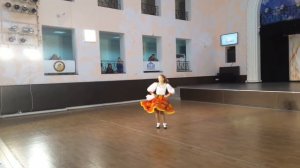 Шумейкина Екатерина "Ах вы сени, мои сени" Чемпионат Краснодарского края по народному танцу дети