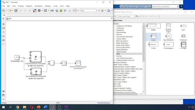 Matlab Simulink: Bioethanol production from glucose by employing Saccharomyces cerevisiae смотреть онлайн