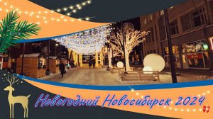 Новогодний Новосибирск 2024 #новосибирск