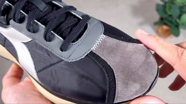 Diadora Mercury Elite Black & White Pristine Review& On foot смотреть онлайн