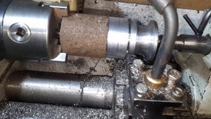 Отрезание на Станке Тн-1. (универсал-3)