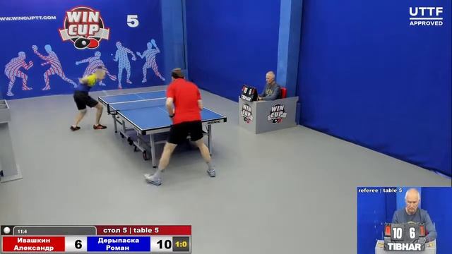 11:30 Ивашкин Александр 3-1 Дерыпаска Роман cтол 5 ЮГ-2 05.06.21 смотреть онлайн