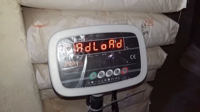 AXIS AX 60 Plus Weighing Scale Calibration Procedure | 100 kg weighing scale calibration смотреть онлайн