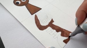 Рисуем Спрунки / карандашом/ фазы 1-6 / Sprunki