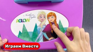 Играем в игрушки из мультиков ! Холодное сердце ! Дисней ! Видео для детей