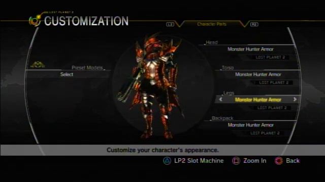 Lost Planet 2 Monster Hunter armor смотреть онлайн