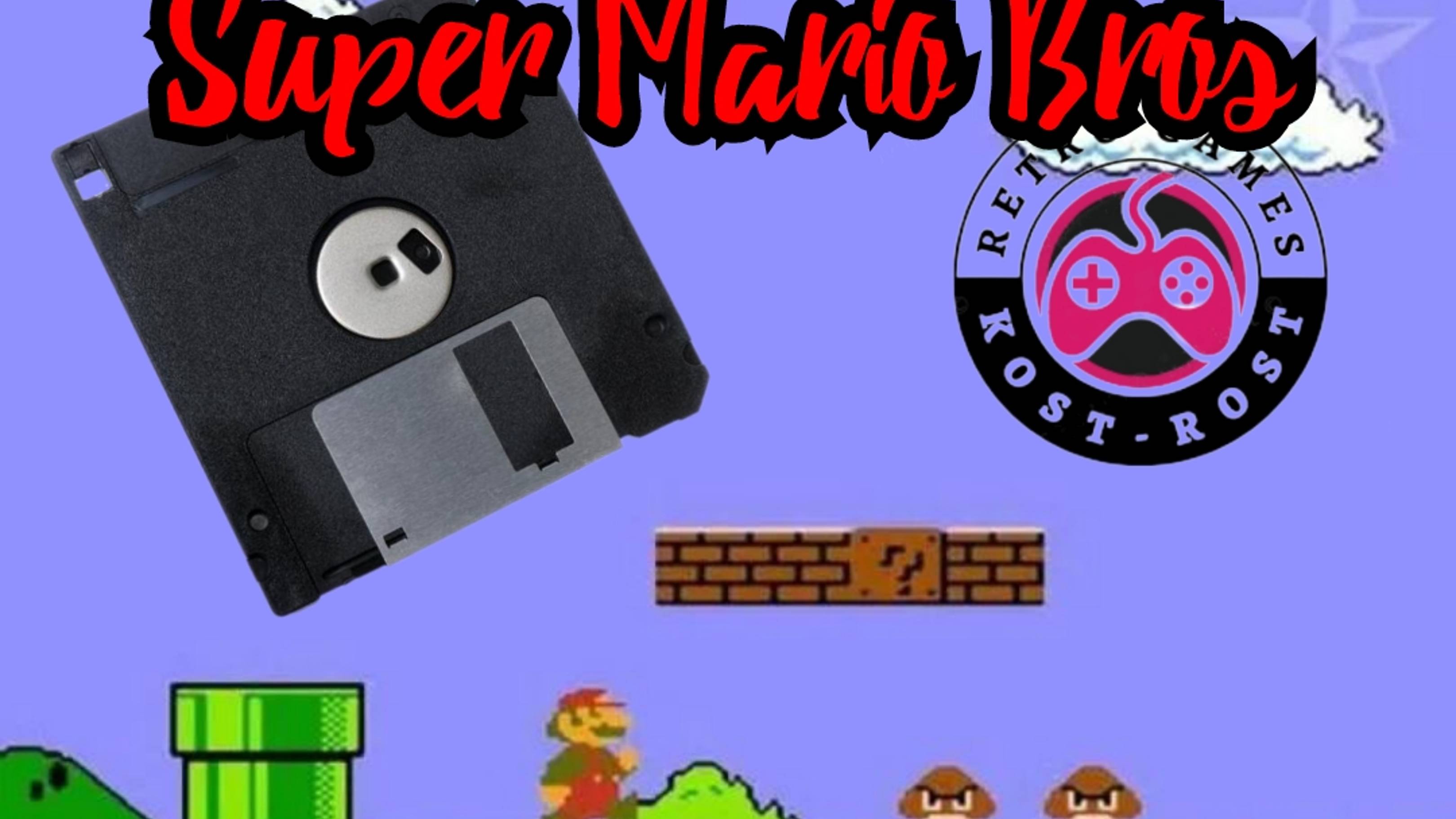 Super Mario bros. на Денди дискете. Famicom.