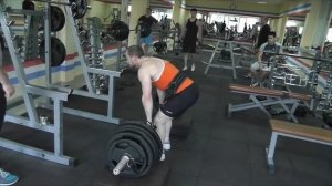 Субботняя тяга с плинтов 170; 190 кг