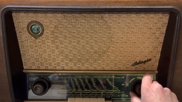 Telefunken Adagio 53 tube radio смотреть онлайн