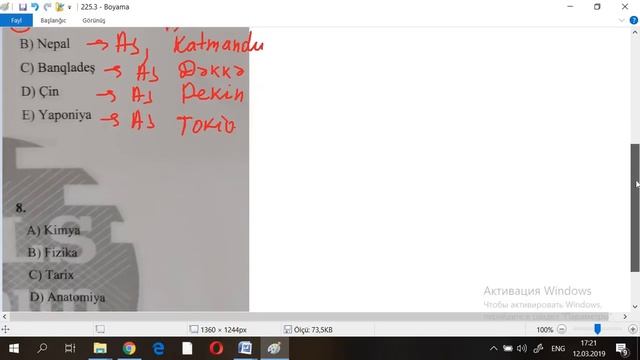 Mentiq  testləri. Sözlə bağlı verbal terstlər  Rasim Aliyev