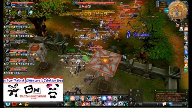 Cabal live Stream #185 Nation War 7.00 PM 17 August 2017 from Thailand смотреть онлайн