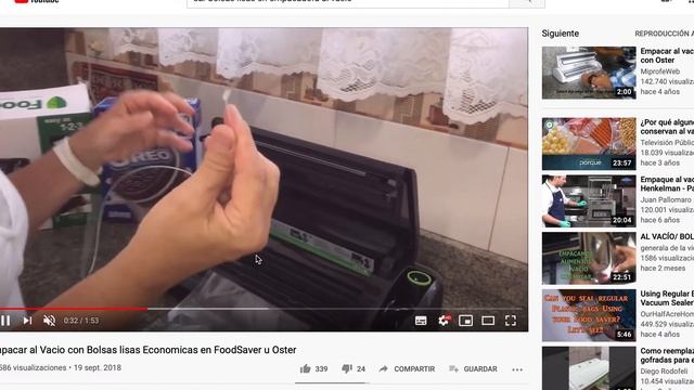 Bolsas Lisas yEmpacadoras al vacio Cómo hacer el truco del nylon смотреть онлайн