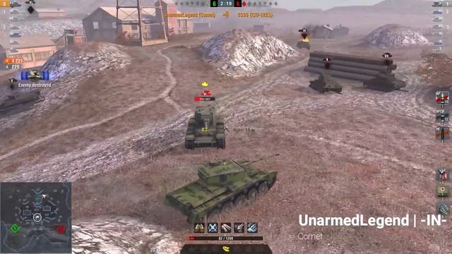 Comet | The Best Training Tank? | World of Tanks Blitz смотреть онлайн