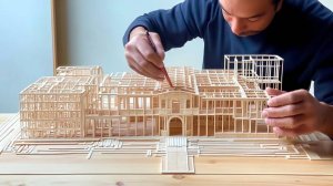 Как сделать Особняк из 2000 палочек от мороженого