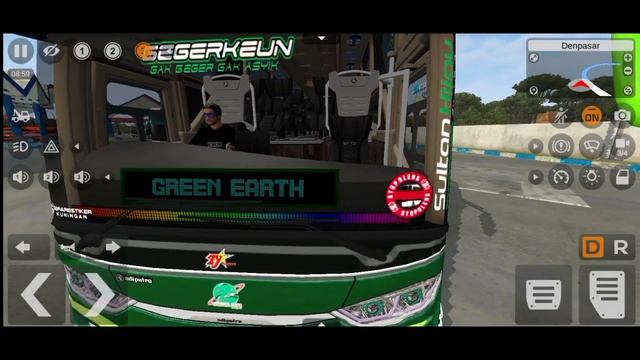 MOD BUSSID TUNGGAL JAYA GREEN EARTH - BUS SIMULATOR INDONESIA