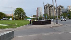 Прогулка по улице Островитянова от перекрёстка с Ленинским проспектом, г. Москва, 16.05.2024