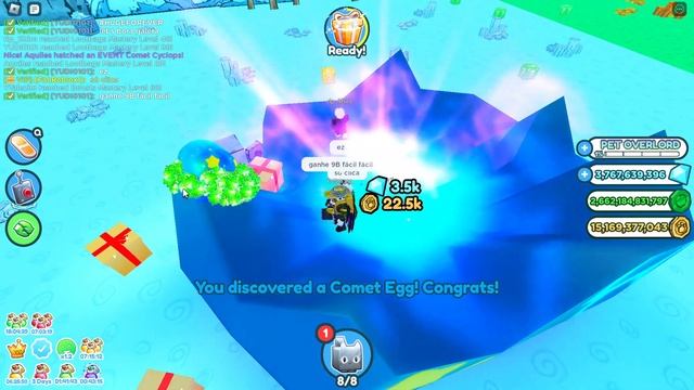 O Massive Cometa Spawnou no Pet Simulator X - FanRoblox1 смотреть онлайн