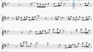 И.Корнелюк - Город, которого нет. Минус для альт саксофона