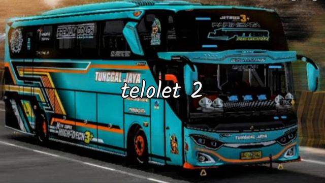 kodename + mp3 telolet basuri bus tunggal jaya jupiter || bussid v3.7.1