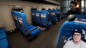 Поезд с ОЧЕНЬ СТРАННЫМИ ПАССАЖИРАМИ | Shinkansen 0 ► Брайн Мапс (TheBrianMaps) | Реакция