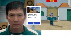 Играю в Игру в  кальмара Паркур!