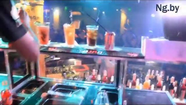 Чемпионат и шоу барменов Grandis в Минске смотреть онлайн