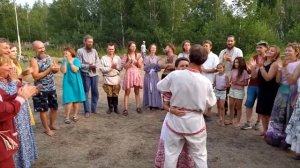 Подвижные хороводные игры на фестивале Уральский хоровод