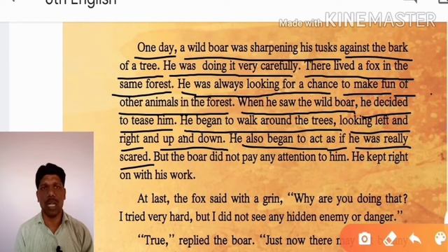 std.6 th 1.3 The Wild Boar and the Fox ( part-1) смотреть онлайн