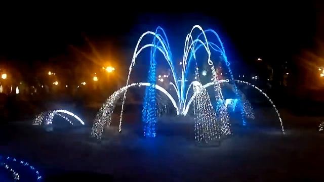Цветной фонтан в Воронеже смотреть онлайн