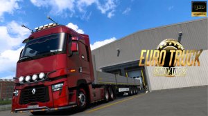 Euro Truck Simulator 2. Пора научиться парковать прицеп в ручную.