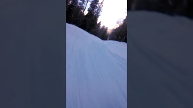 Спускаемся через лес, природа потрясная) эмоций масса) _Добмай_2014 смотреть онлайн